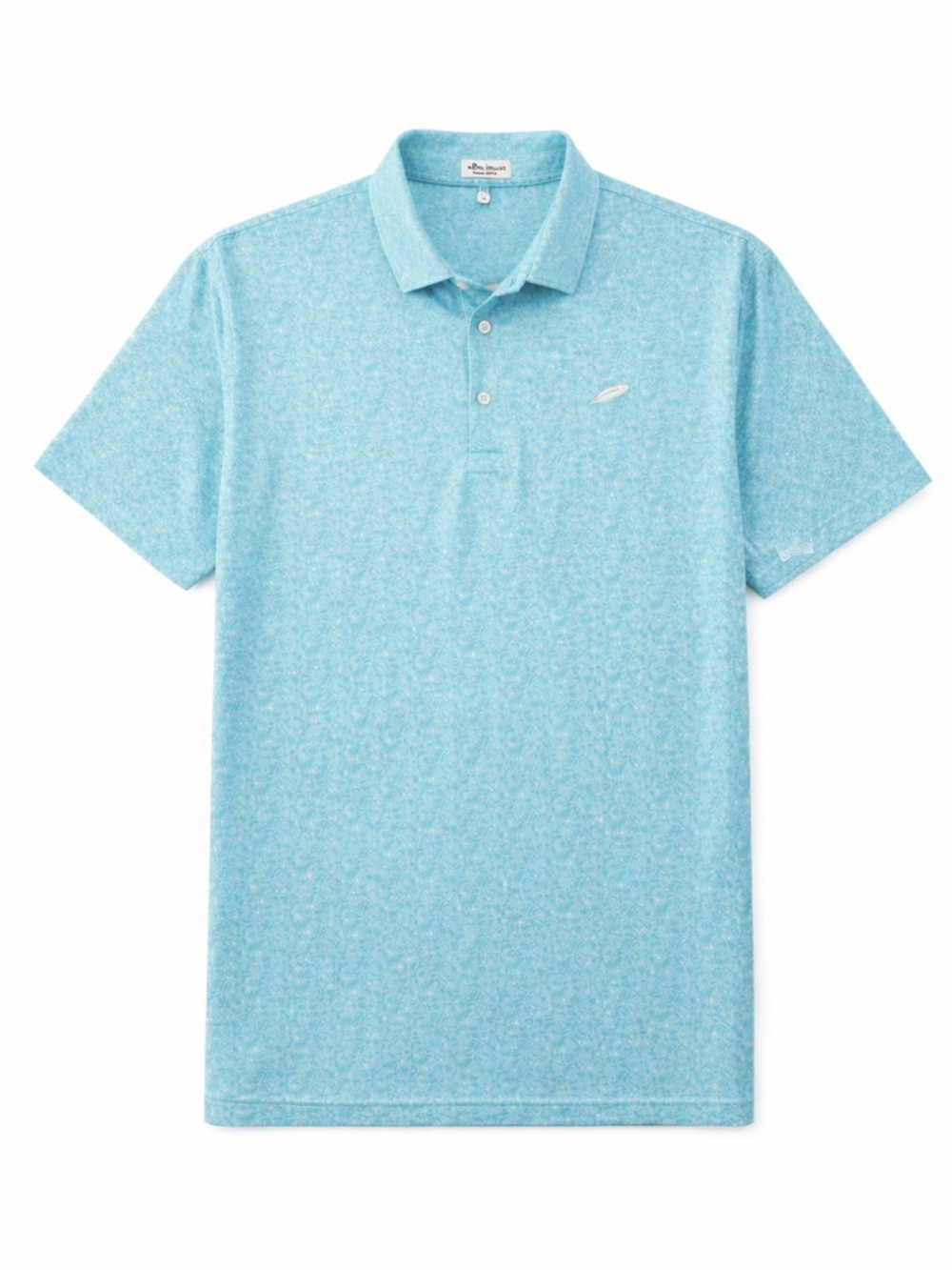 Peter Millar Summer Comfort Blue Polo Shirt XXL Performance Golf Shirt